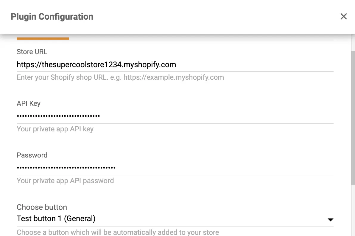 Shopify chat-knop plugin configuratie in LiveAgent