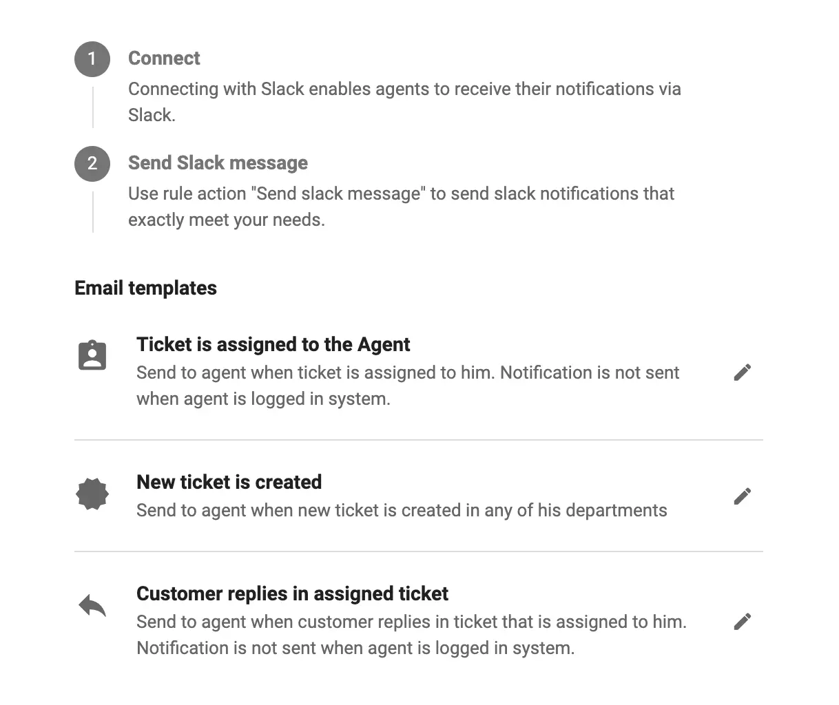 Slack-integratieoptie in LiveAgent
