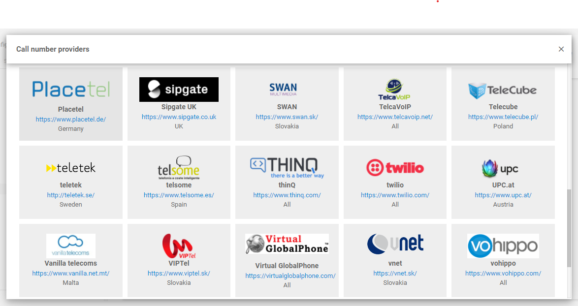 Telsome VoIP-partner in LiveAgent