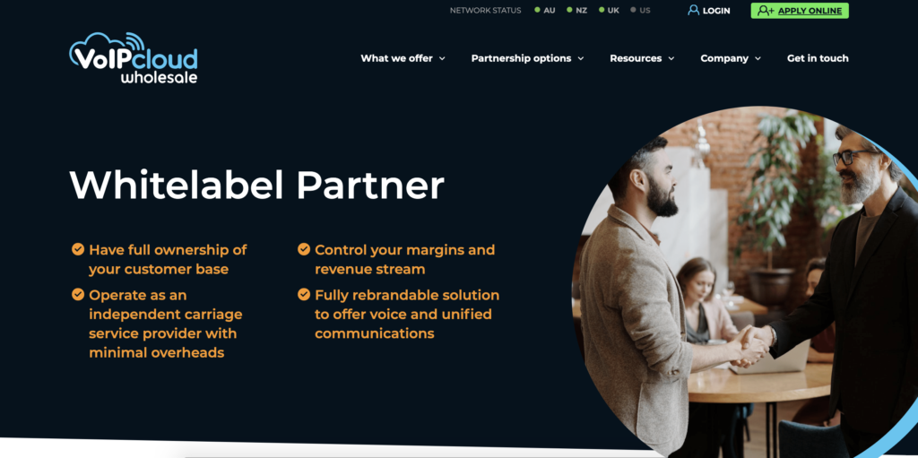 VoIPcloud-registratie