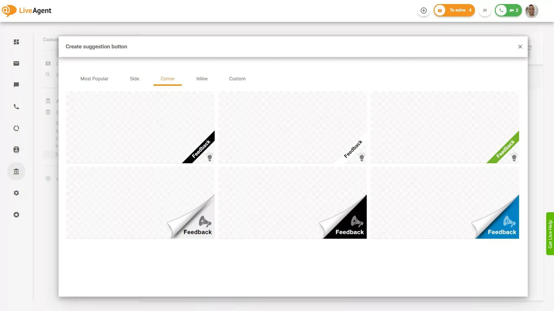 LiveAgent Feedback & Suggesties