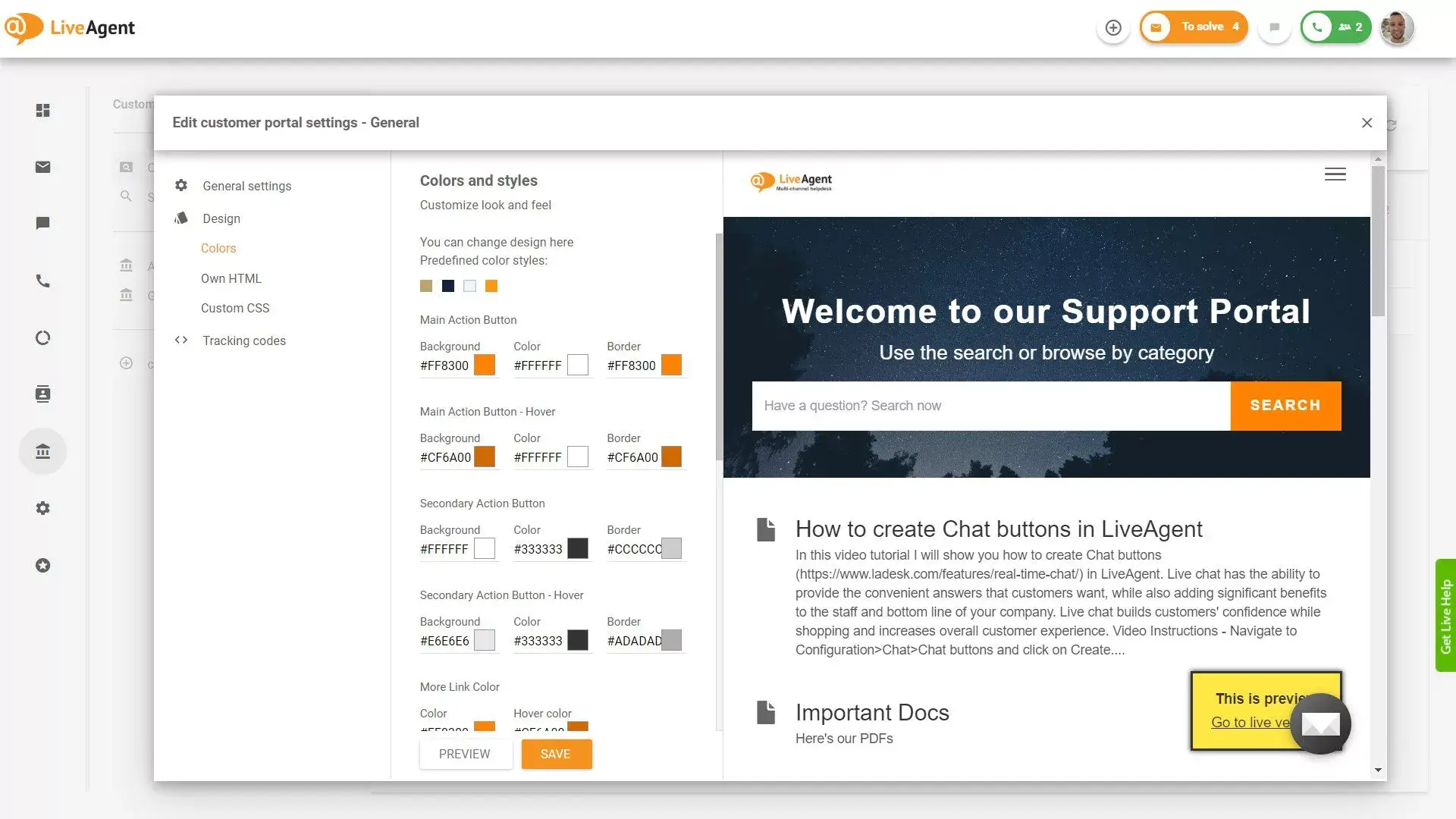 LiveAgent Kennisbank