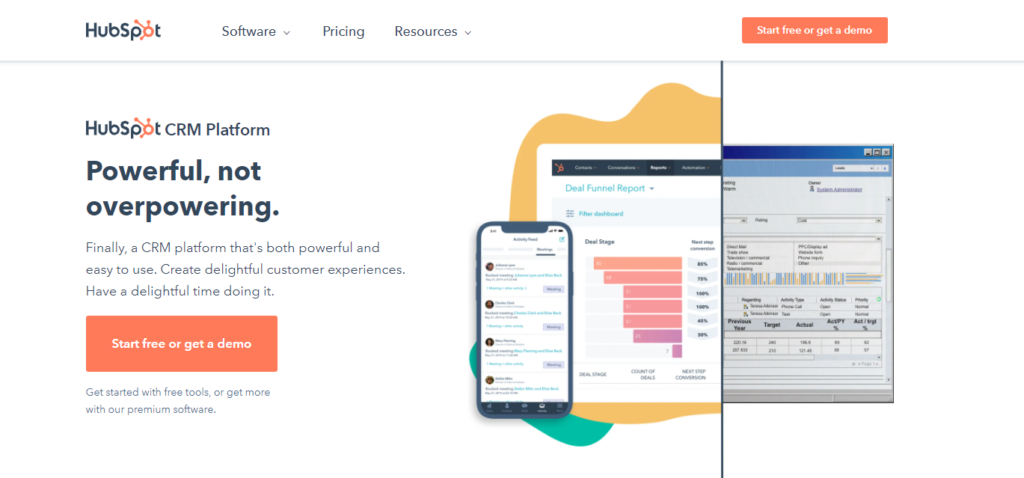 Hubspot Service Hub ticketing tool homepage