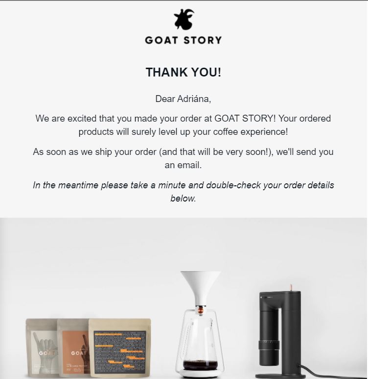 E-mailverhaal voorbeeld