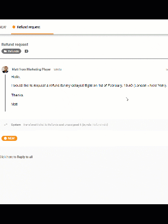 Klantportaalsjablonen opslaan in voorbereide berichten